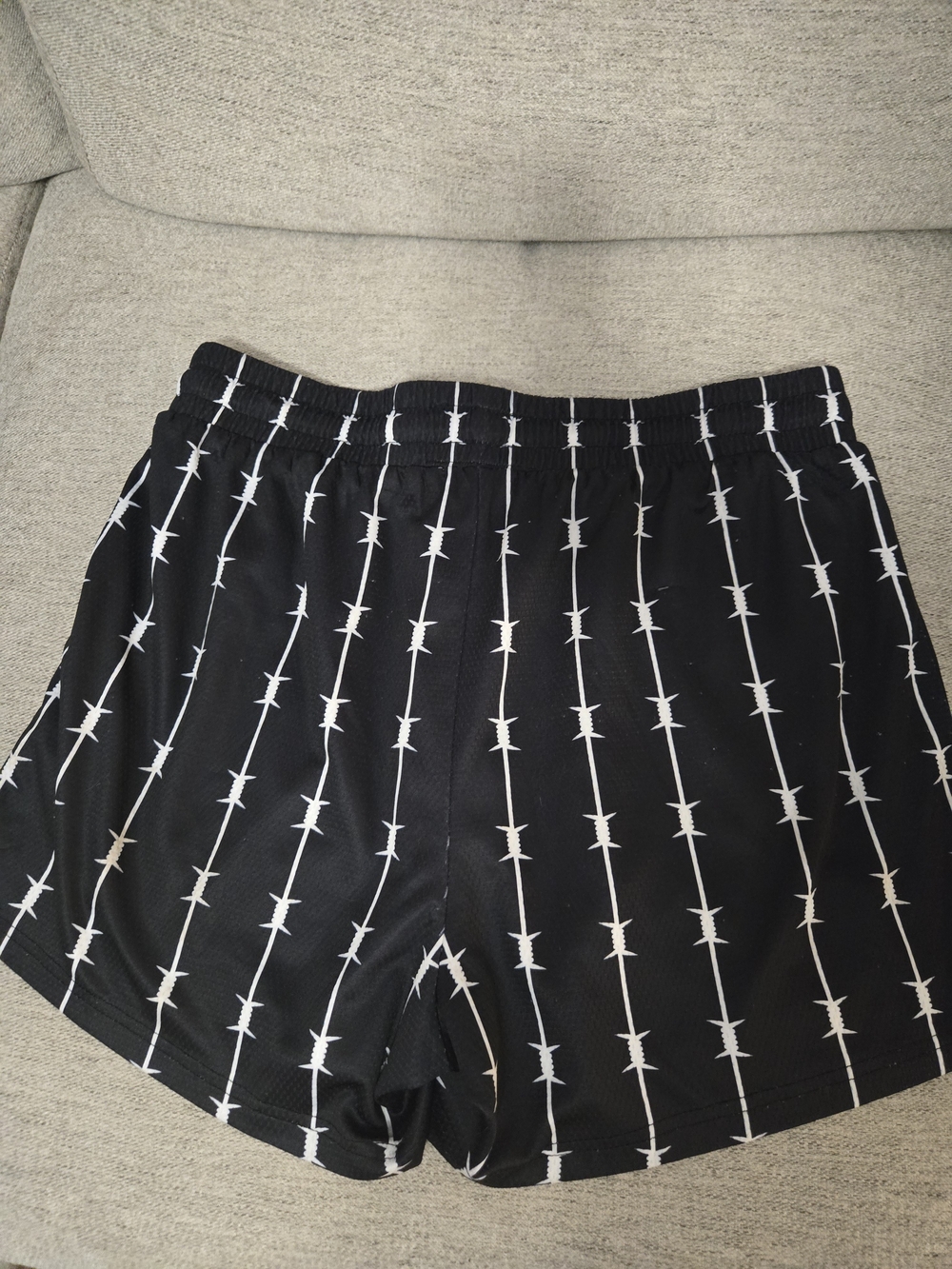 Kill Crew Black Swim Shorts with White Logo Patch - Picture 2 of 3
